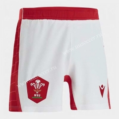 21-22 Red Wales White Rugby Short