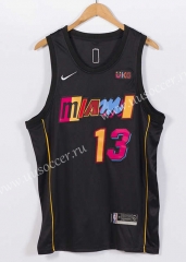 21-22 NBA Miami Heat Black  #13 Jersey