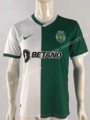 2021-2022 Commemorative Edition Sporting Clube de Portugal White& Green Thailand Soccer Jersey AAA-HR