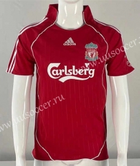 Retro Version06-07  Liverpool Home Red Thailand Soccer Jersey AAA-503