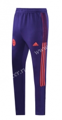 21-22  Bayern München Purple   Soccer Pants-LH
