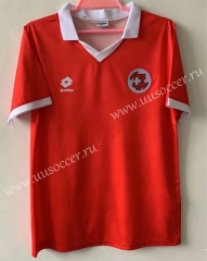 1995 Switzerland Home Red Thailand Soccer Jersey AAA-9171