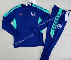 (s-3xl)2021-2022 Arsenal Blue Thailand Tracksuit Uniform-GDP