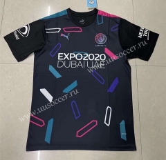 special edition 2021-2022  Manchester City Black  Thailand Soccer Jersey AAA-818