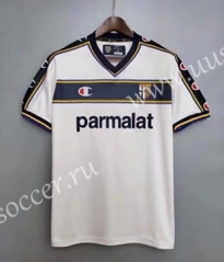 02-03 Parma  Away White Thailand Soccer Jersey AAA-811