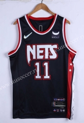 21-22 75th Anniversary Edition   NBA Brooder Jeklyn Nets Black  #11