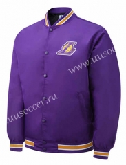 21-22 NBA Los Angeles Lakers Purple Jacket Top-SJ