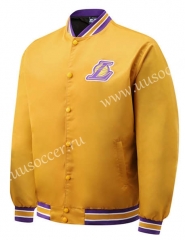 21-22 NBA Los Angeles Lakers Yellow  Jacket Top-SJ