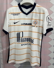 21-22  Montpellier HSC Away cream color Thailand Soccer Jersey AAA-9171