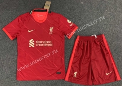 2021-22 Liverpool Home Red Thailand Soccer Uniform-GB