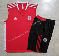 2021-22 Bayern München  Red Soccer Vest-815
