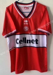 1998 Middlesbrough Home Red&White Thailand Soccer Jersey AAA-9171