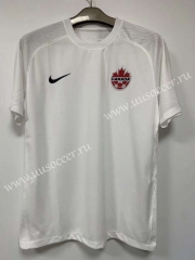 2021-2022 Canada  Away White Thailand Soccer Jersey-XY