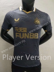 Player version 2021-2022 Newcastle United Away Gray  Thailand Soccer Jersey AAA
