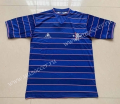 83-85 Retro Version Home Blue  Thailand Soccer Jersey AAA-512