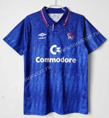 89-91 Retro Version Chelsea Home Blue  Thailand Soccer Jersey AAA-c1046