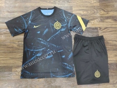 2021-2022 Inter Milan Black Soccer Uniform-709