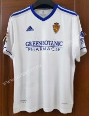 2021-2022 Real Zaragoza Home White Thailand Soccer Jersey-7T