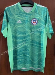 21-22 Chile goalkeeper Green  Thailand Soccer Jersey-7T