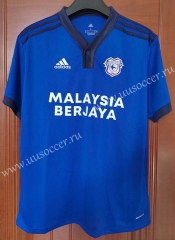 2021-2022 Cardiff City Home Blue Thailand Soccer Jersey-7T