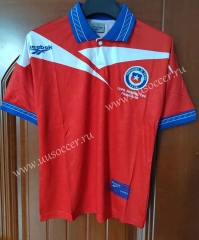 1998 Chile Home Red Thailand Soccer Jersey-7T