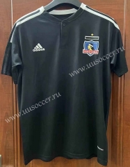 2021-2022 Colo-Colo Black Thailand Soccer Jersey-7T