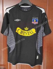 2006 Retro Version CD Colo-Colo Away Black Thailand Soccer Jersey AAA-7T
