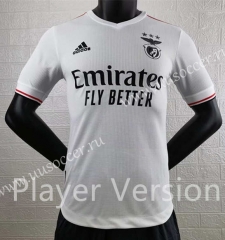 Player version 2021-2022 Benfica Away White Thailand Soccer Jersey AAA-2016