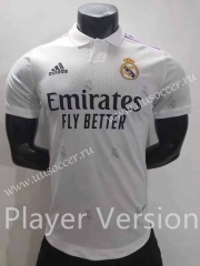 Player version 2022-23 Real Madri  Home White  Thailand Soccer Jersey AAA-2016