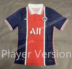 Player Version  Retro version Paris SG Home Blue Thailand Soccer Jersey AAA-2016
