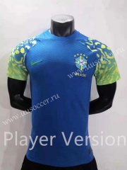 Player Version 2022-23 Concept Edition Brazil Away Blue Thailand Soccer Jersey AAA-2016