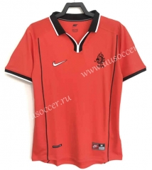 1998 Retro Version Netherlands Home Orange Thailand Soccer Jersey AAA-811