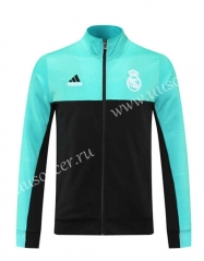 2021-2022 Christmas version Real Madrid Black&Green  Soccer Jacket -LH