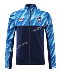 2021-2022 Christmas Edition Arsenal Blue Thailand Soccer Jacket- LH