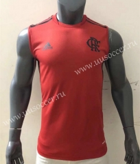 2021-2022 CR Flamengo Red Thailand Soccer Training Jersey Vest-416