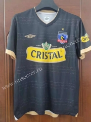 2011 Retro Version CD Colo-Colo Away Black Thailand Soccer Jersey AAA-7T
