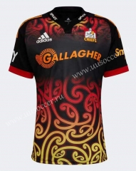 2022 Chiefs Home Black&Red Thailand Rugby jerseys