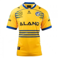 2022 NRL Manna fish 2nd Away Yellow Rugby Shirt​