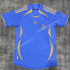 2021-2022 Juventus Blue Thailand Soccer Jersey AAA-SJ