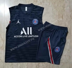2021-22 Paris SG Royal Blue Soccer Vest-815