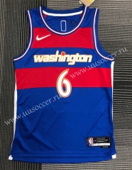 2022 City Version NBA Washington Wizards Blue  #6Jersey-311