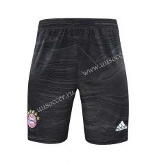 21-22 Bayern München Goalkeeper Black Thailand LS Soccer Shorts-418