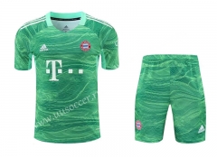 2021-2022 Bayern München goalkeeper Green Thailand Soccer unifrom-418