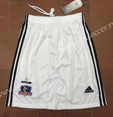 2021-2022  Colo-Colo White Thailand Soccer Shorts