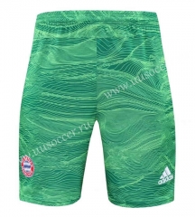 21-22 Bayern München Goalkeeper Green Thailand LS Soccer Shorts-418