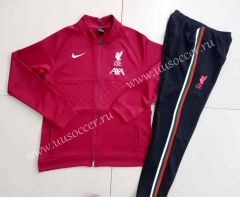2021-2022 Liverpool Red   Thailand Soccer Jacket Uniform -GDP