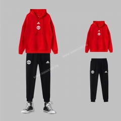 2021-22 Manchester United Red  Tracksuit Uniform