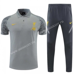 2021-22 Chelsea Gray  Thailand Polo Uniform-CS