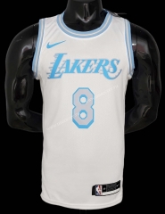 2021 vintage limited edition  NBA Lakers White #8 Jersey-609
