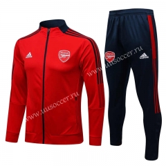 2021-2022 Arsenal Red Thailand Soccer Jacket Uniform- 815